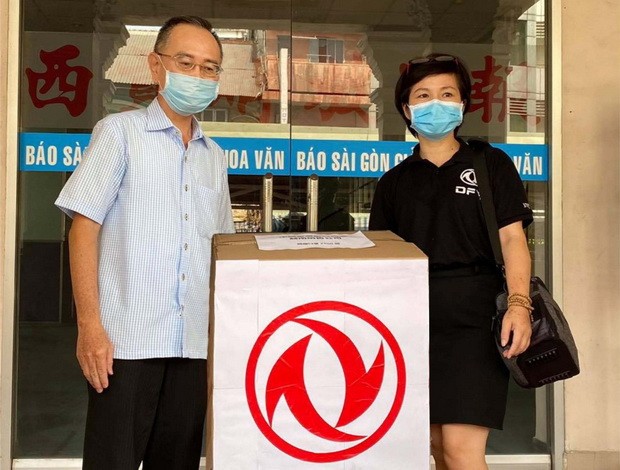 東風風行汽車向報販贈送口罩 ảnh 1