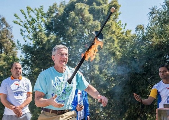 拉什打破世界紀錄。（圖源：互聯網）