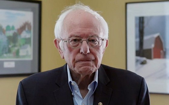 美國民主黨總統競選人桑德斯宣佈退選。（圖源：互聯網）