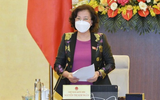 國會主席阮氏金銀。（圖源：如意）