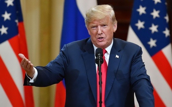 美國總統特朗普。（圖源：互聯網）