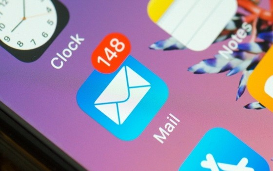 蘋果郵件APP有漏洞 5億iPhone用戶小心被駭。（示意圖源：互聯網）
