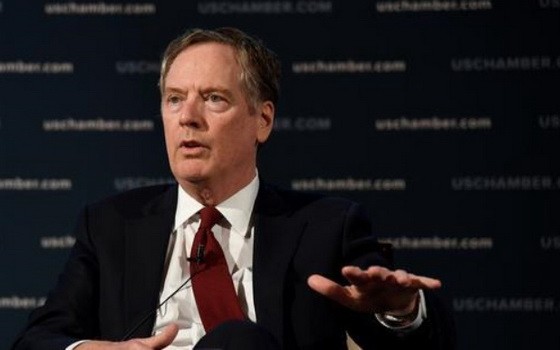 美國貿易代表萊特希澤。（圖源：新華社）