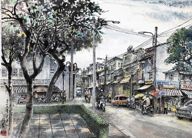 陸金，畢生追求畫藝不倦 ảnh 1