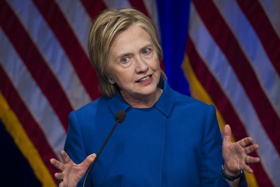 美國前民主黨總統候選人希拉里。（圖源：互聯網）