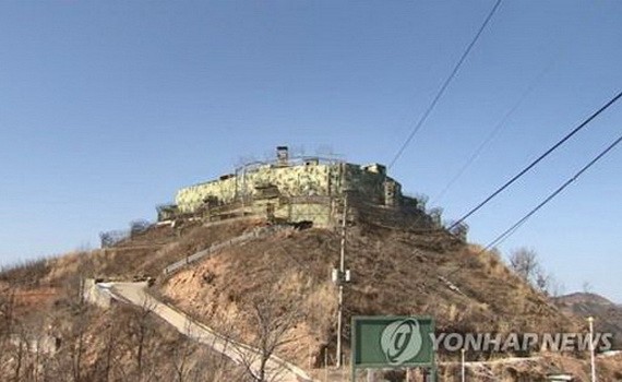 韓軍哨所。（圖源：韓聯社）