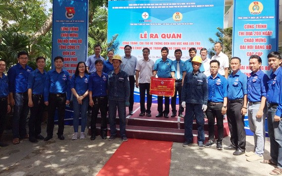 “清多”夏令營活動服務宿舍區域電力系統升級改造啟動儀式。（圖源：市勞動聯團）