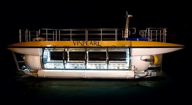 Vinpearl度假酒店訂購的Triton Deepview24潛艇。（圖源：Triton）