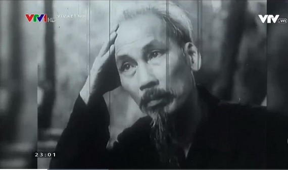 “胡志明主席-光輝的越南意志”電視節目將於本月18日晚上在VTV1電視頻道直播。（圖源：VTV視頻截圖）