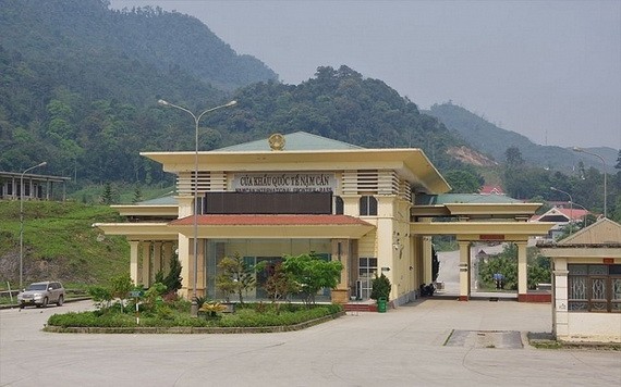 圖為越-老南根國際口岸一瞥。（圖源：H.T）