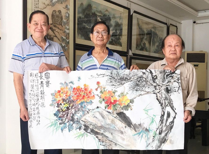 華人書畫家大展身手 ảnh 1