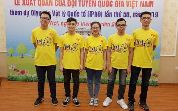 圖為我國2019年第五十次國際物理奧林匹克參賽團隊。（圖源：雪明）