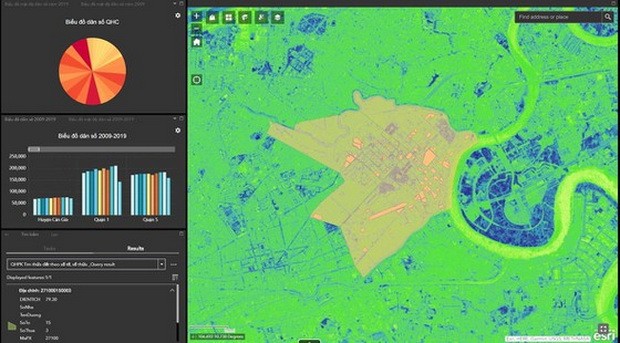 “胡志明市規劃資訊”應用程式運作 ảnh 1