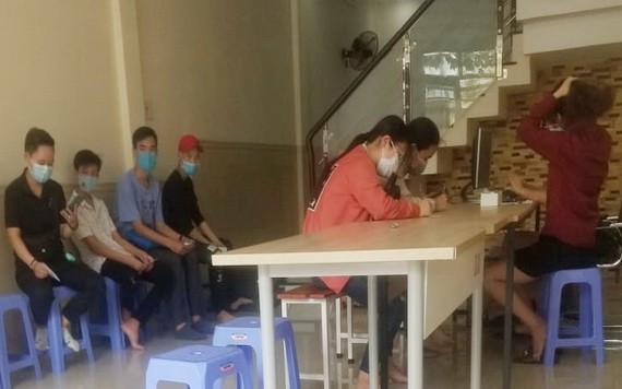 勞動者於本月初在興盛國際發展服務有限責任公司（第八郡第四坊）登記並 繳納就業介紹費。