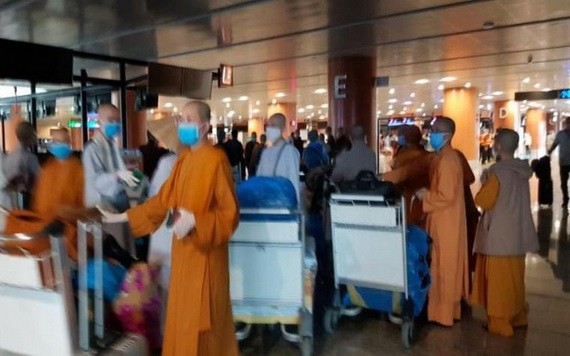 從緬甸撤回的部份越南公民。（圖源：PLO）