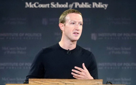 社交媒體網站臉書首席執行官扎克伯格。（圖源：互聯網）