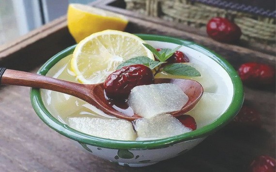 檸檬冰糖梨水