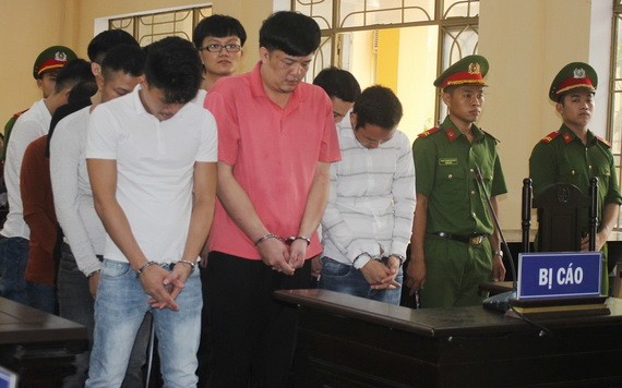 庭審現場。（圖源：Đ.C）