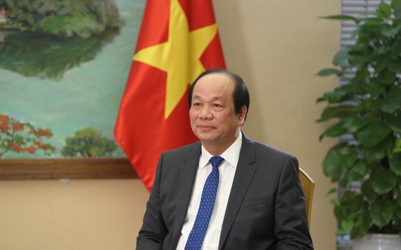 政府辦公廳主任梅進勇部長。（圖源：VOV）