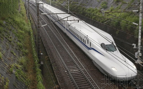 日本新型列車“N700S”將於7月1日亮相。(圖源:共同社)