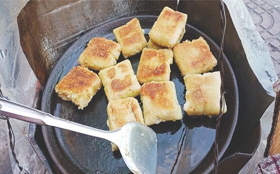 煎粽子