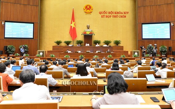 國會議場一隅。(圖源:Quochoi.vn)