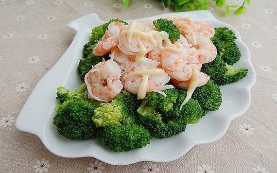 西蘭花炒蝦仁。（示意圖源：互聯網）