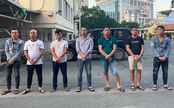 被捕的綁架團夥。(圖源:國勝)