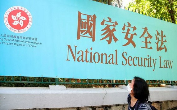 6月30日,中國第十三屆全國人大常委會第二十次會議表决通過“香港國安法”。(示意圖源:AP)