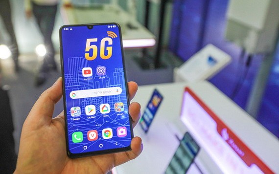 越南企業已成功生產５Ｇ智能手機。（圖源：明山）