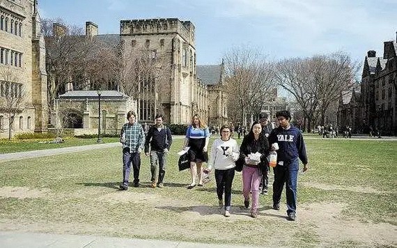 圖為在美留學生。（圖源：互聯網）