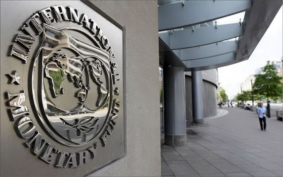 圖為 IMF總部大樓。（圖源：CBS News）