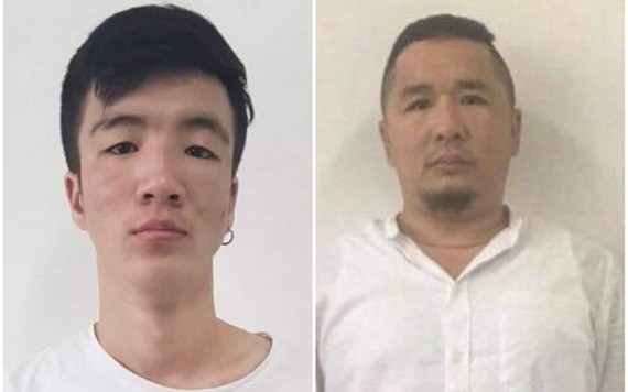 被抓獲的兩名扒手拉坎蘇倫‧圖夫申托格斯(左圖)與甘布卡塔爾‧金佐力格。(圖源:志石)