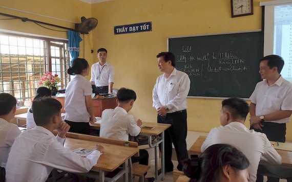 教育部檢查考試準備工作。（圖源：清春）