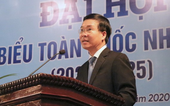 中央宣教部長武文賞在會上致詞。（圖源：T.A）