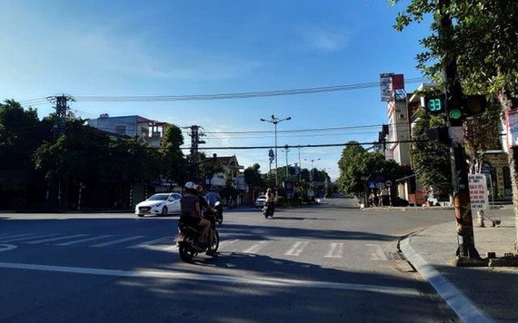 隔離令執行數個小時後的東河市。(圖源:廷俊)