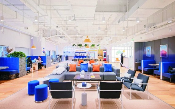 WeWork 在胡志明市設立的 Sonatus一隅。