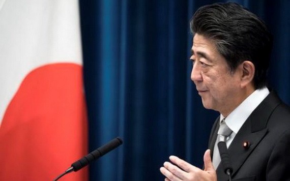 日本首相安倍晉三。（圖源：新華社）