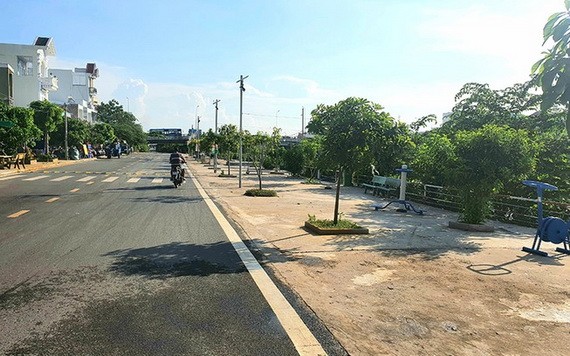 沿著參良－檳桔湧的街道已煥然一新。