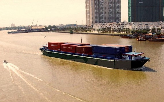 本市將集中發展內陸水路港口和碼頭，為貨運、客運與旅遊業服務。（圖源：越通社）