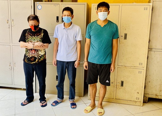 被拘捕的3名嫌犯。(圖源:警方提供)