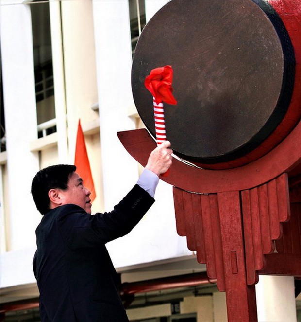 本市各所學校舉行開學典禮 ảnh 1