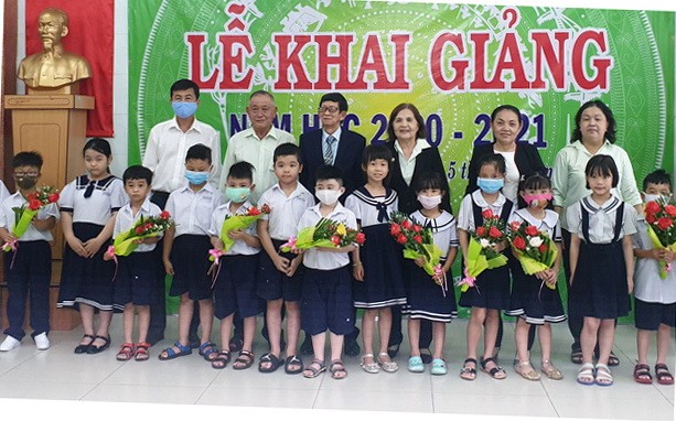 本市各所學校舉行開學典禮 ảnh 4