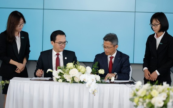 簽署儀式現場。