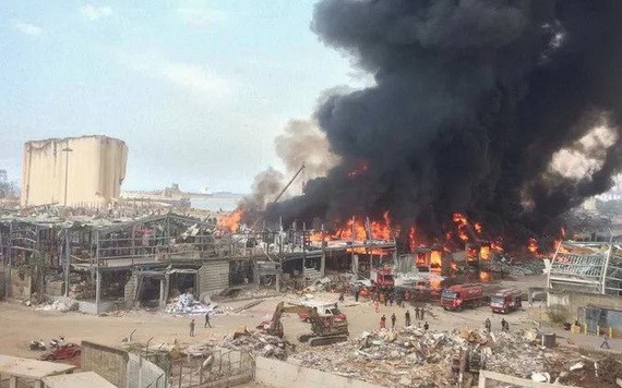 大火現場。（圖源：互聯網）