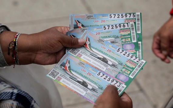 “總統專機”彩票。（圖源：互聯網）