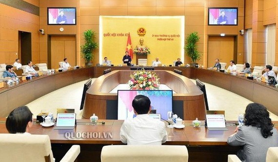 會議現場。（圖源：Quochoi.vn）