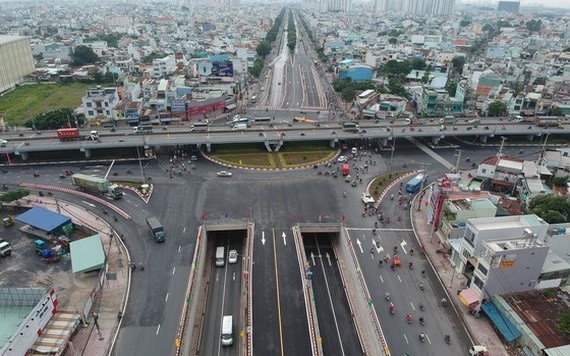 安霜隧道交通樞紐19日正式投入使用。（圖源：高昇）
