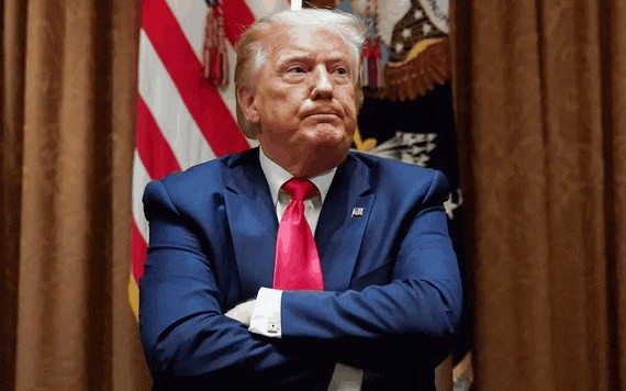 美國總統特朗普。（圖源：路透社）