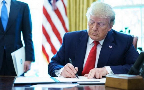 美國總統特朗普。（圖源：AFP）